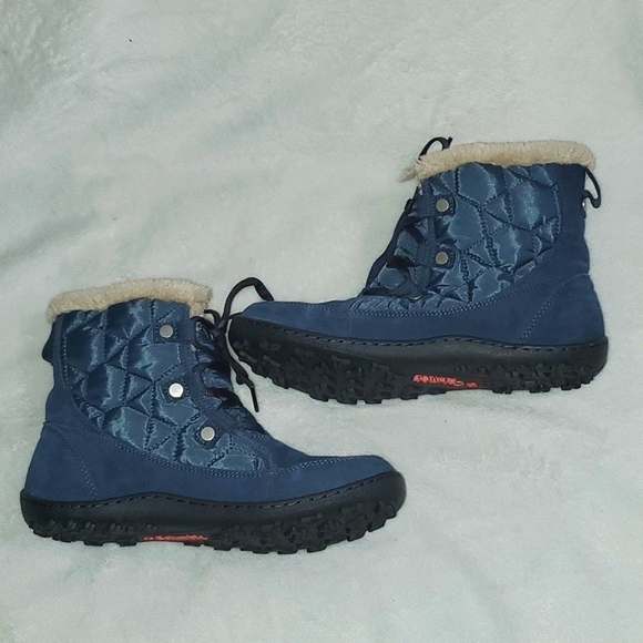 Columbia Powder Summit Shorty Omni Tech Waterproof Insulated Boots Women's 8.5 - Picture 12 of 12
